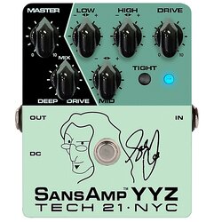 Tech 21 GED-2112 Geddy Lee Signature SansAmp YYZ Bass Pedal
