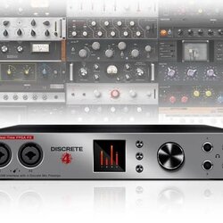 Antelope Audio Discrete 4 Microphone Preamp and Thunderbolt/USB Interface