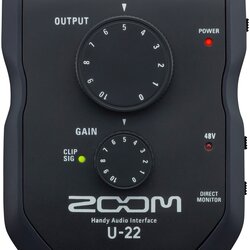 Zoom U-22 Handy Audio Interface