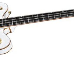 Gretsch Guitars G6136LSB White Falcon Bass Guitar