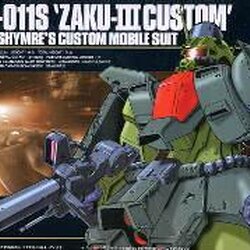 HGUC 003 1/144 zakuIII เขียว