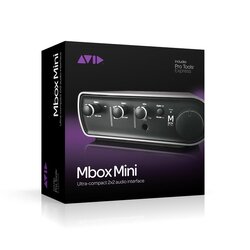 Avid Mbox 3 Mini and Pro Tools Express