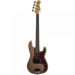 Fender Custom Shop 1963 Precision Bass Journeyman Relic RW Faded Shoreline Gold