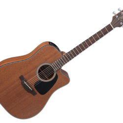 Takamine Guitars Dreadnought Acoustic guitar - Rosewood/Natural Satin Finish - GD11MCE