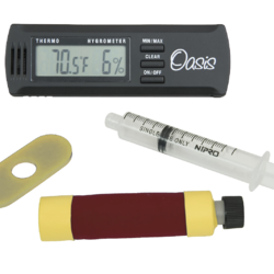 Oasis OH1 Guitar Humidifier With OH-2 Digital Hygrometer