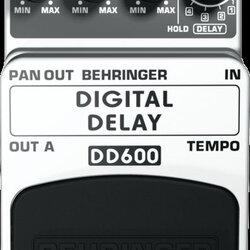 Behringer Digital Delay DD600 Guitar Effects Pedal