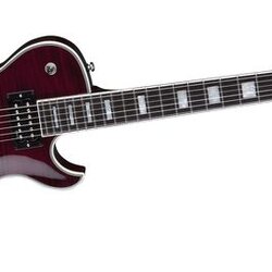 Dean Thoroughbred Deluxe Flame Top Electric Guitar Scary Cherry