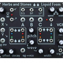 Herbs and Stones Liquid Foam Analog Groovebox (Eurorack)