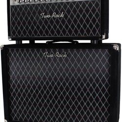 Two-Rock Silver Sterling Signature 150/75 Head/Cab, Black Suede