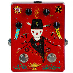 FuzzHugger(fx) AB-Synth Fuzz (Hanpainted by Pat Corrigan, AB207)