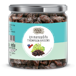 FruitMania ฟรุ๊ตมาเนีย ลูกเกดทอมป์สัน 220 กรัม THOMPSON RAISINS