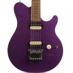Ernie Ball Music Man Axis Guitar Fuschia Sparkle Music Zoo Exclusive