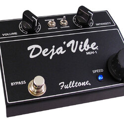 Fulltone Mini Deja Vibe Guitar Pedal in Black