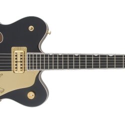 Gretsch Guitars G6636T Players Edition Falcon Center Block Bigsby Sem-Hollow Electric Guitar Black