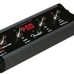 Fender 4-Button Footswitch for Mustang Amps Black