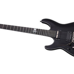 Schecter Guitar Research Blackjack SLS C-1 FR Sustianiac Left-Handed Electric Guitar Satin Black