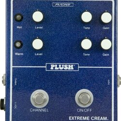 Plush Extreme Cream Overdrive Guitar Effects Pedal