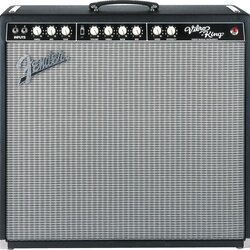 Fender Vibro-King Custom 60W 3x10 Tube Guitar Combo Amp (Black)