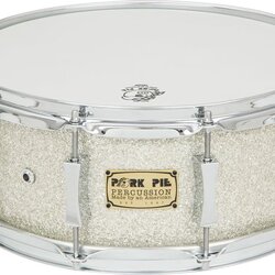 Pork Pie Birch Snare Drum silver glass14x6