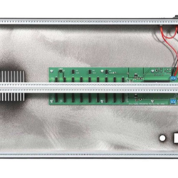 Erica Synths 6U Skiff Case w/ Integrated PSU + Black Horizontal Sides - 84HP