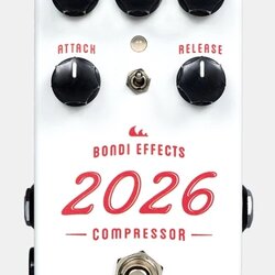Bondi Effects 2026 High Performance Blackmer VCA Powered Compressor / Limiter Pedal