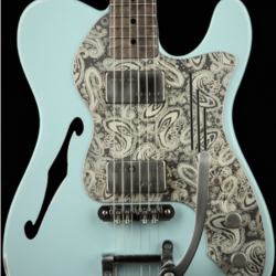James Trussart Deluxe Steelcaster - Ocean Blue