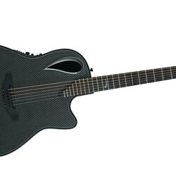 Ovation Adamas Tear Drop Deep Contour Acoustic-Electric Guitar Natural Woven Top