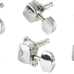 ProLine 3+3 Diagonal Mount Tuning Machines Chrome