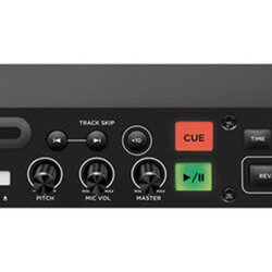Gemini CDMP-1500 19" Professional 1U Rackmount Single CD/MP3/USB Player