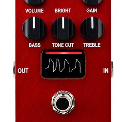 Vox Mystic Edge - Valve Distortion Pedal Red