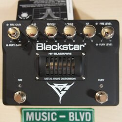 Blackstar HT-BLACKFIRE Gus G. Metal Valve Distortion Pedal