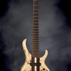 Ibanez Premium BTB1606E 6 String Electric Bass Guitar Flat Natural