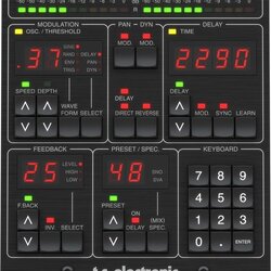 TC Electronic TC2290-DT Dynamic Delay Desktop Controller