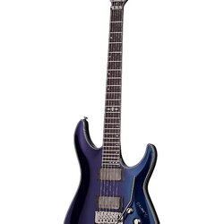 Schecter Guitar Research Hellraiser Hybrid C-1 with Floyd Rose Solid Body Electric Guitar - Ultraviolet