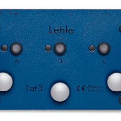 Lehle 1at3 SGOS True Bypass 3-Amp Switcher