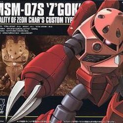 HGUC 1/144 19 Z'Gok Char's 700