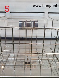 [หมด] ตะกร้าสแตนเลส S ธรรมดา ขนาดเล็ก ของญี่ปุ่นแท้