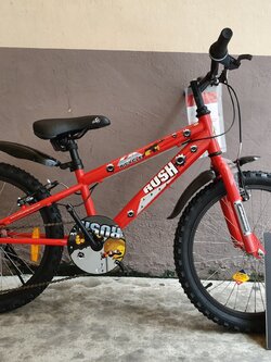 รถจักรยานเด็ก LA Rush 20 มีเกียร์ 6 สปีด [สีใหม่ ลายใหม่]