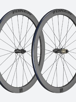 ชุดล้อเสือหมอบคาร์บอน ดิสเบรค Token C45D ลูกปืนเซรามิค ผลิตไต้หวัน
