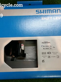 ชิฟเตอร์ Shimano Sora 9x2 แฮนด์ตรง