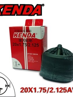 ยางใน KENDA 20 x 1.75 - 2.125 - 406 จุ๊บใหญ่ ยาว 48mm