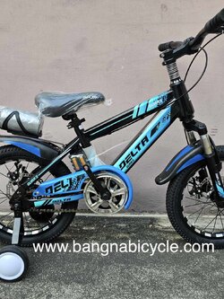 รถเสือภูเขาเด็ก Delta Guard 16 นิ้ว มีล้อช่วยพยุง