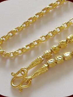 สร้อยคอ ทองแท้ 96.5% - น้ำหนัก 15.2 กรัม (1 บาท)