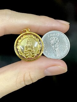 จี้พระหลวงพ่อโสธร กรอบทองแท้