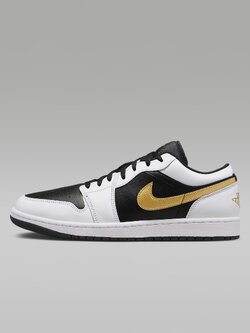 Nike Air Jordan 1 Low “Gold Swoosh”