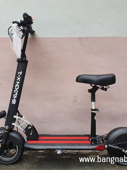 สกู๊ตเตอร์ไฟฟ้าใช้ได้ทั้งนั่งและยืน SHADOW X1 500W มีไฟเลี้ยว ไฟเบรค