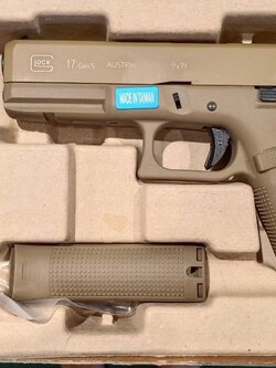 WE Glock 17 Gen5 TAN