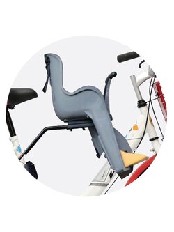 ที่นั่งเด็กติดรถพับ ติดหลักอาน รับน้ำหนักได้สูงสุด 25 กิโล