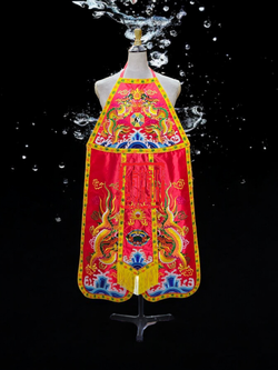 ต้อยาว มังกร 4 ตัว สีแดง