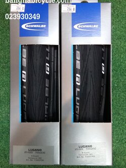 ยางนอกขอบพับ Schwalbe 700x23/25 LUGANO